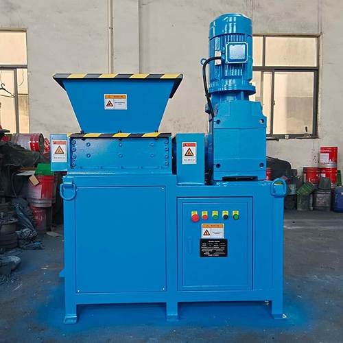 小型双轴餐厨垃圾撕碎机小区酒店生活垃圾破碎机菜市场垃圾撕碎机