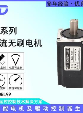 低压大功率无刷电机纠编机机器人TD60BL99现货48V3000RPM200W