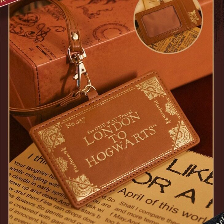 Harry Potter card holder站台车票卡包门禁公交套霍格沃茨饭卡套