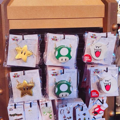 日本超级玛丽马里奥链条斜跨小包