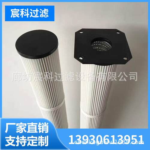 宸科现货焊烟机脉冲反吹除尘器滤芯 抛丸机纳污除尘滤筒