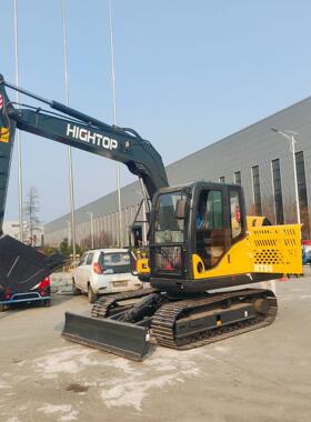 源头厂家履带式小型挖掘机 HT80建筑工程挖土机 市政工程小型挖机