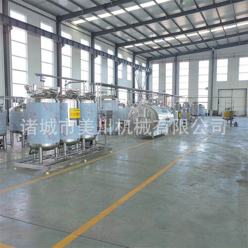 老酸奶加工所需设备 半自动酸奶全套加工线 凝固型酸奶生产流水线
