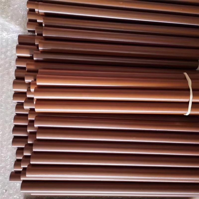 .PI板 褐色棕色纯进口PI板 加纤黑色防静电聚酰亚胺板材加工