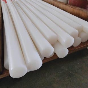 .厂家直销本色乳白色pvdf棒材聚偏氟乙烯棒高韧性耐腐蚀耐高温