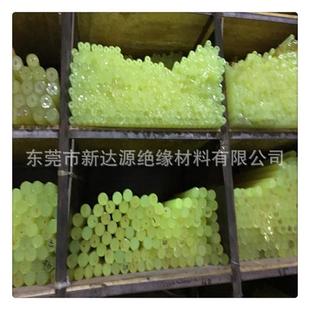 .PU棒聚碳酸酯棒优力胶棒弹簧棒软质棒材浅黄色黄色PU棒