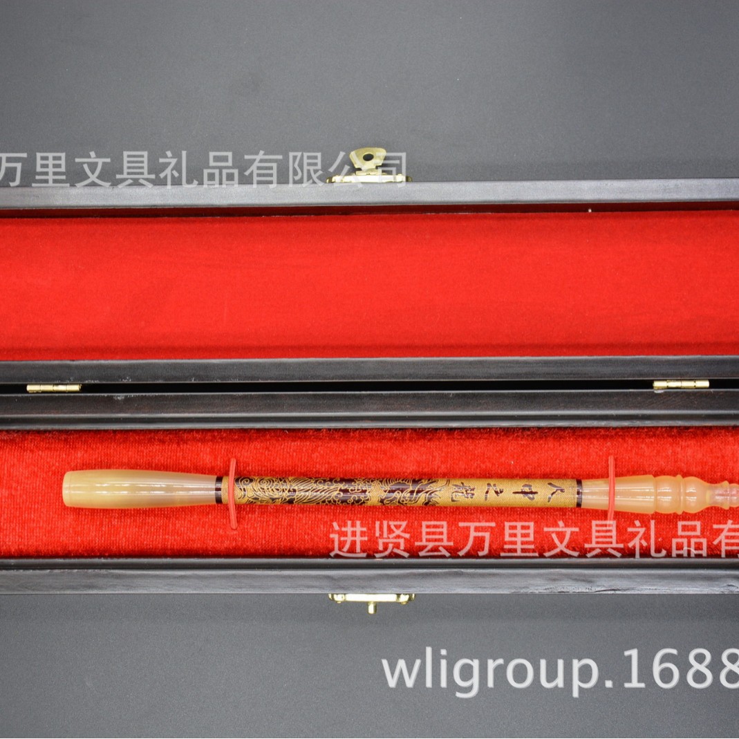 万里集团传统工艺 胎毛笔 胎发笔 胎毛笔盒 胎毛笔杆 胎毛纪念品