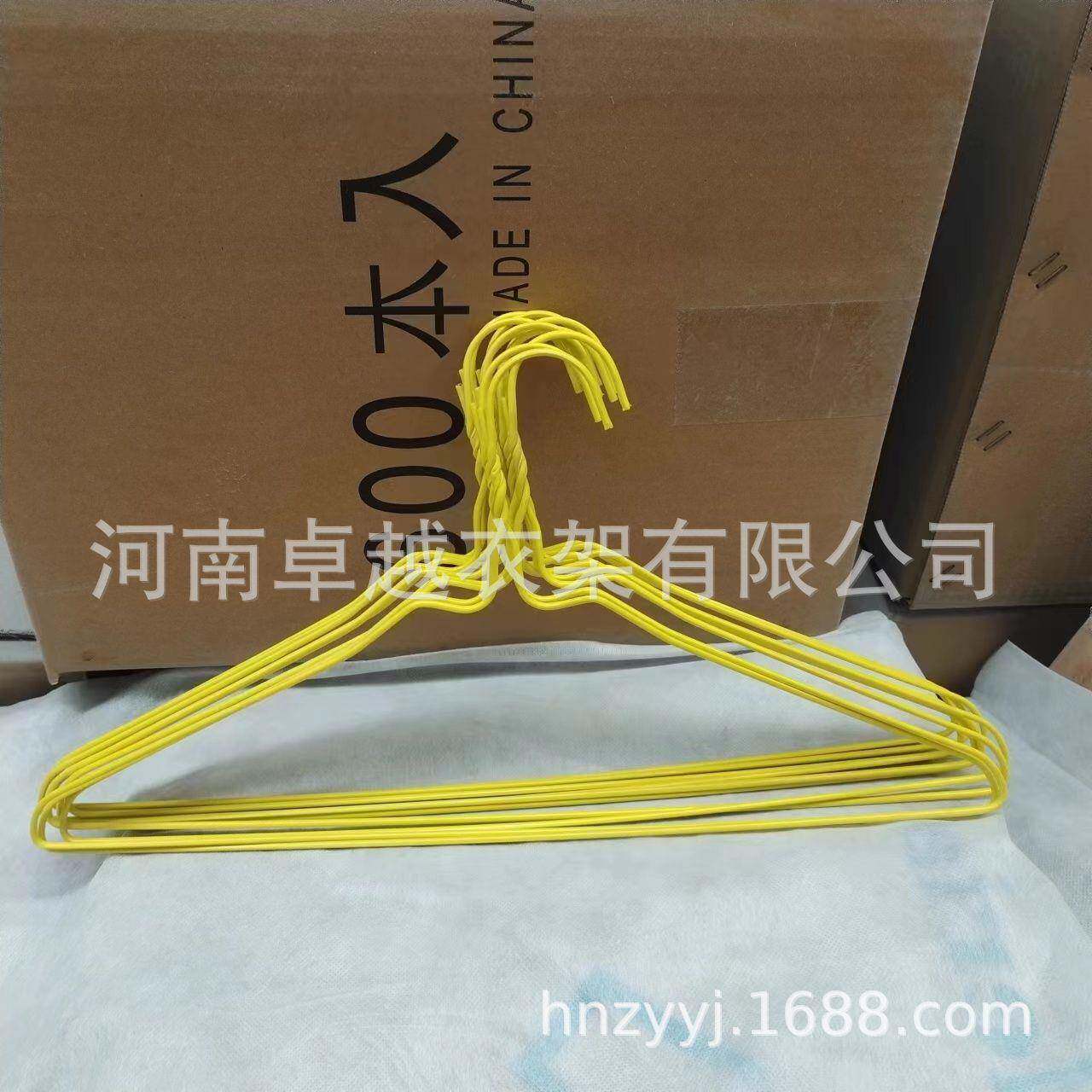 干洗店干洗工厂用加粗包塑衣架500只装价格优惠价