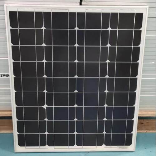 单晶50W太阳能电池板18V光伏板路灯警示灯用太阳能发电板太阳能板