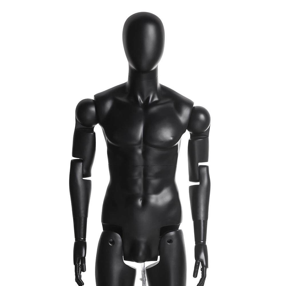 活动关节模特蛋头男模拍照摄影道具橱窗服装店模特橱窗陈列模特男