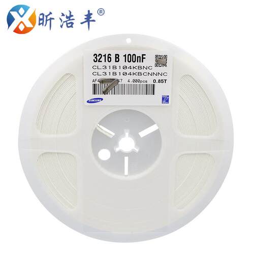 1206104K100NF0.1UF50V电容器CL31B104KBCNNNC贴片电容