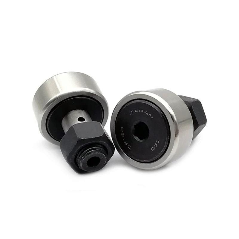 IKO螺杆滚轮轴承CF16B系列凸轮从动导向轴承CF18B杆端直径3-30mm