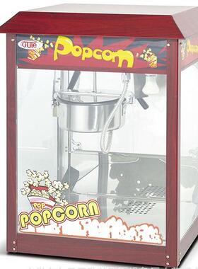 新款上市厂家直销豪华型木纹爆谷机OT-804商用爆米花机欧特设备