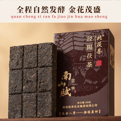 金花茯茶西安特价60克1盒文创