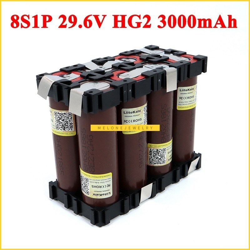 速发2020  18650 HG2 5S 6S 8S 3000mAh 20 amps 18V 21V 25.2V 2