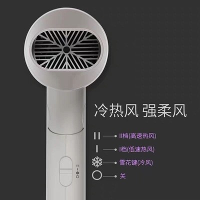速发吹风机酒店宾馆专用冷热款卫生间折叠式干发器家用便携电吹风