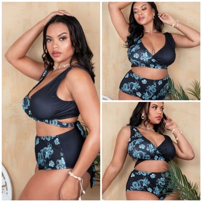 极速imsuit High Waist Swiumwear Womens Summer Beachwear Swi