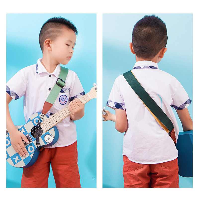 极速尤克里里背带免打孔斜挎肩x带琴带带子乌克丽丽ukulele儿童成
