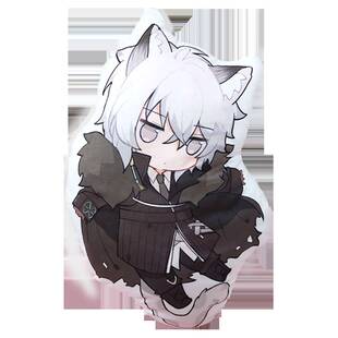 极速明日方舟抱枕斯卡蒂虎鲸抱枕阿米娅玩偶史尔特尔Y凯尔希抱枕