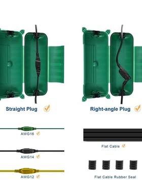 极速Waterprogof Connection Box Weatherproof Electrical Exten