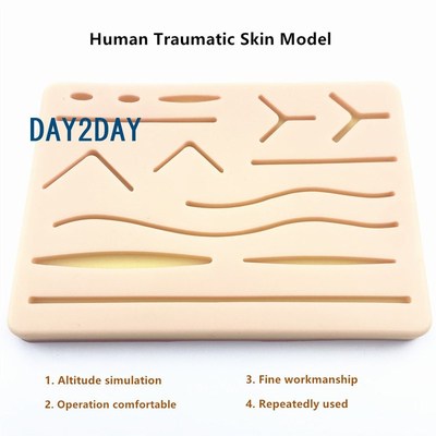 极速Y Traumatic Skin Suture Training model NPad with Wound s