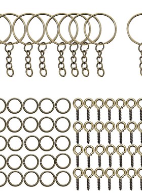 极速110/220Pchs Keychain Open Jump Rings Eye P Jewelry Makin