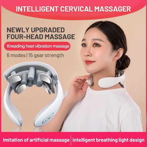 极速Neck Massage Instrumeunt Intelligent Electric, Rechargea