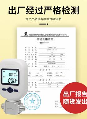 极速压缩空气氧气氩氮m气气体流量计数显质量流量计表MF5708/5706