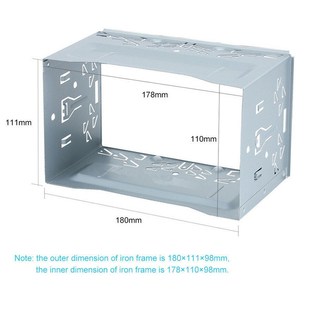 RadDio Fitti Unit Car Case Vehicle Cage DIN Frame 极速Iron