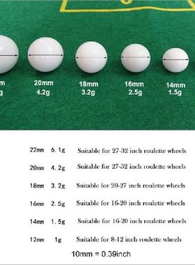 极速5pcs Russian Rnoulette Ball Casino Roulette Game Replace