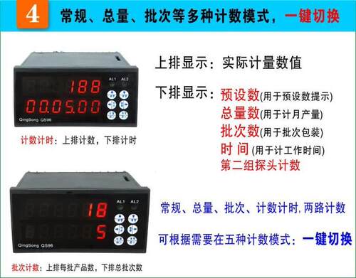 新品红外线计数器自动感应输送带传输装车点数Q机流水线计件封口