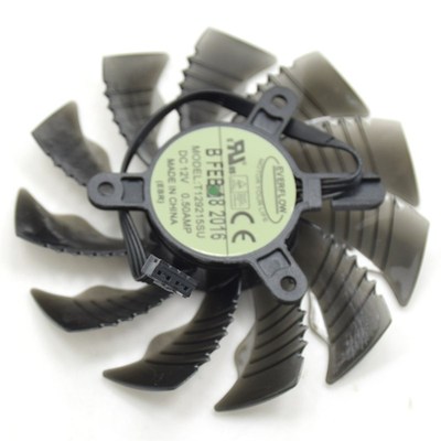 极速Everflow 85MM T129215SU DC 12V 0.50AMP 3PinS 4Pin Cooler