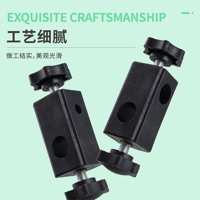 新品JJ-1增h力电动搅拌器十字连接头十字夹实验室搅拌机胶木8mm16