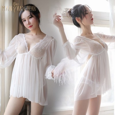 极速Sexy temptation transparent underwear show passWion cute