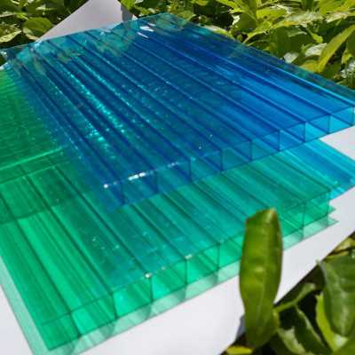 极速新厂a销新10mmPC中空PC216m大棚PC透光双层PC品品