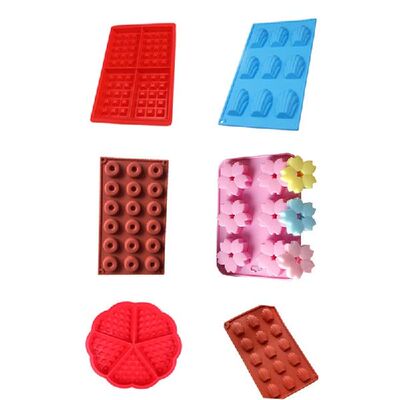 极速Non-Stick Donut Waffle Maker MadelIeine Silicone Mold Fo