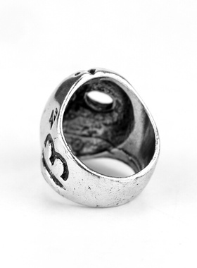 极速Punk Men Ring Stainlless Steel JasHon Voorhees Hockkey J