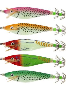 极速Floating Fishing Lurev Squid Jigging 17g 110mm Artificia