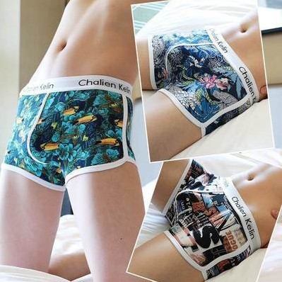 极速Mens Underwear Mens Boxers MEens Four-Corner tendy Se