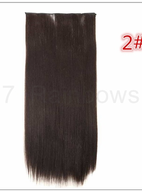 极速Straight iClip in Hair Extensions Straight Hairpieces接