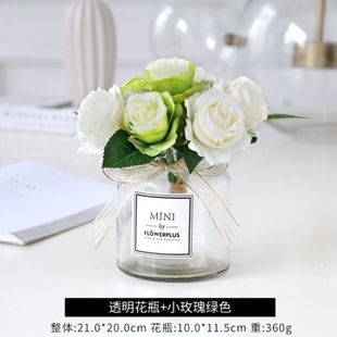 极速结婚花束摆放客厅婚r房厕所摆件花卫生间房间桌上文艺礼物装