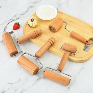 Pinz Rolling Roller And Baker 极速Wooden Pizza Pastry