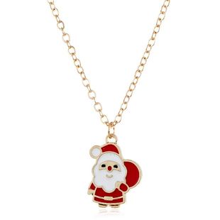 Necklace DoublAe Ornament Elk 极速Santa
