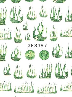 极速3D Fashion Nail Art Stwicker Manicure Designs Sexy Lips