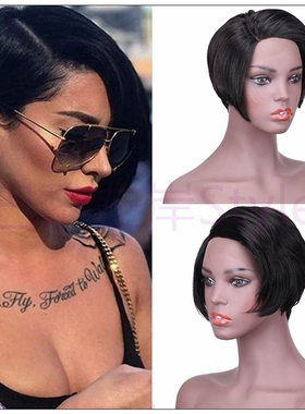 极速Lace Front Wigs Virgwin Human Hair Bob Wigs真人发女Bob头