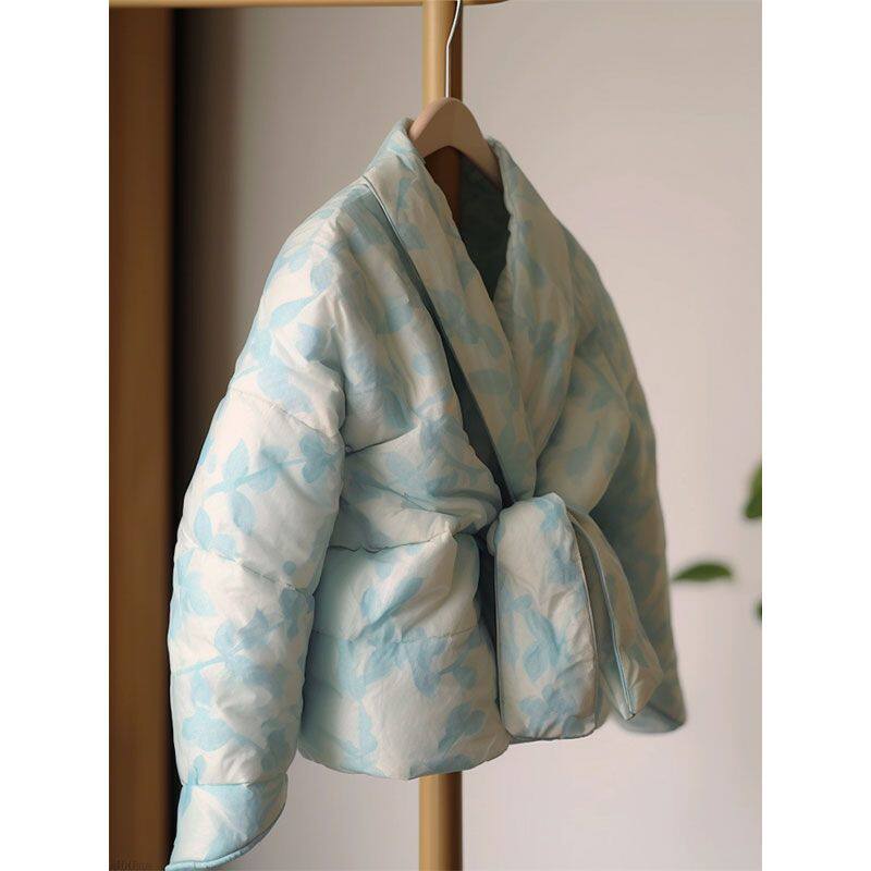 高级感富家千金小香风棉袄棉衣新中式羽绒棉服外套女装秋冬季新款