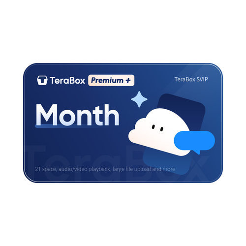 TeraBox Premium Svip  month 月卡
