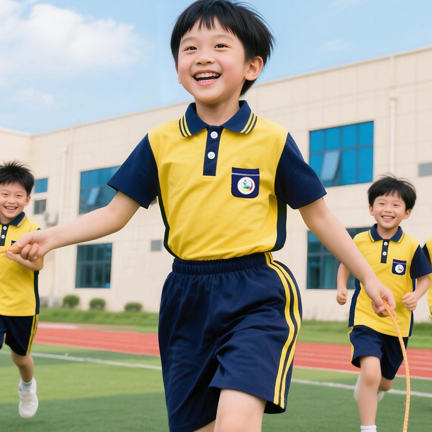 惠州惠城区小学生冬装外套校服