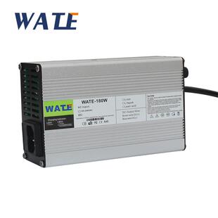 7A充电器 银色 12V5A 铅酸蓄电池适用 带风扇 智能铝壳 自动宽电