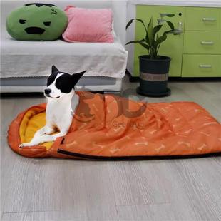 宠物床 防水耐磨狗狗睡袋花色新品 户外保暖狗窝垫宠物窝